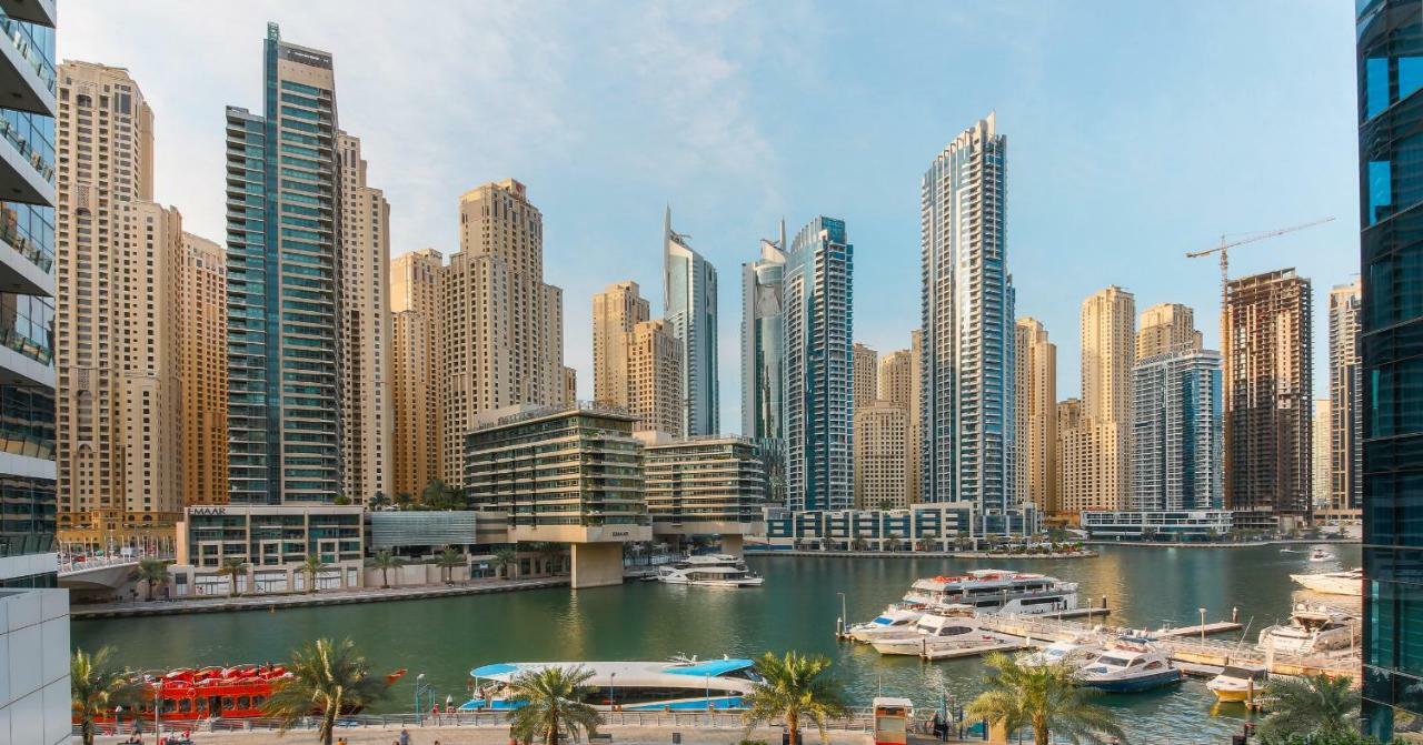 Maison Privee - Big, Bright, Luxury Marina Views Apt Next To Beach Dubai Exterior foto